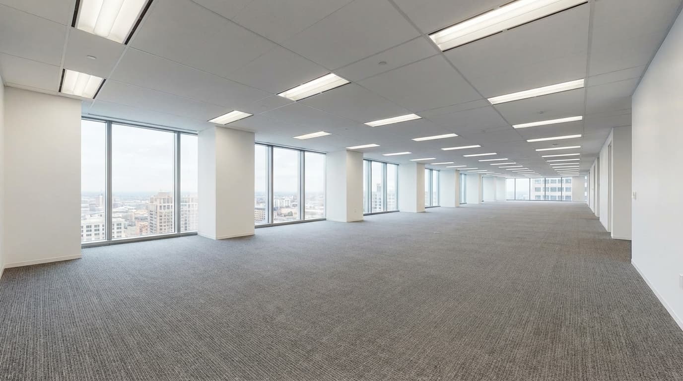 Empty commercial office space