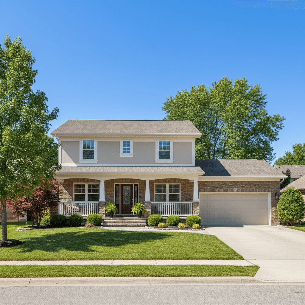 Daytime house exterior photo