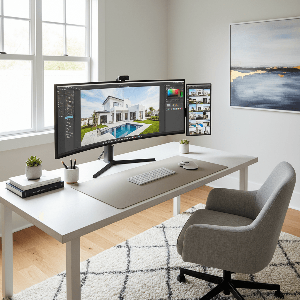 Outsourcing Real Estate Photo Editing vs AI: Which Is Better?